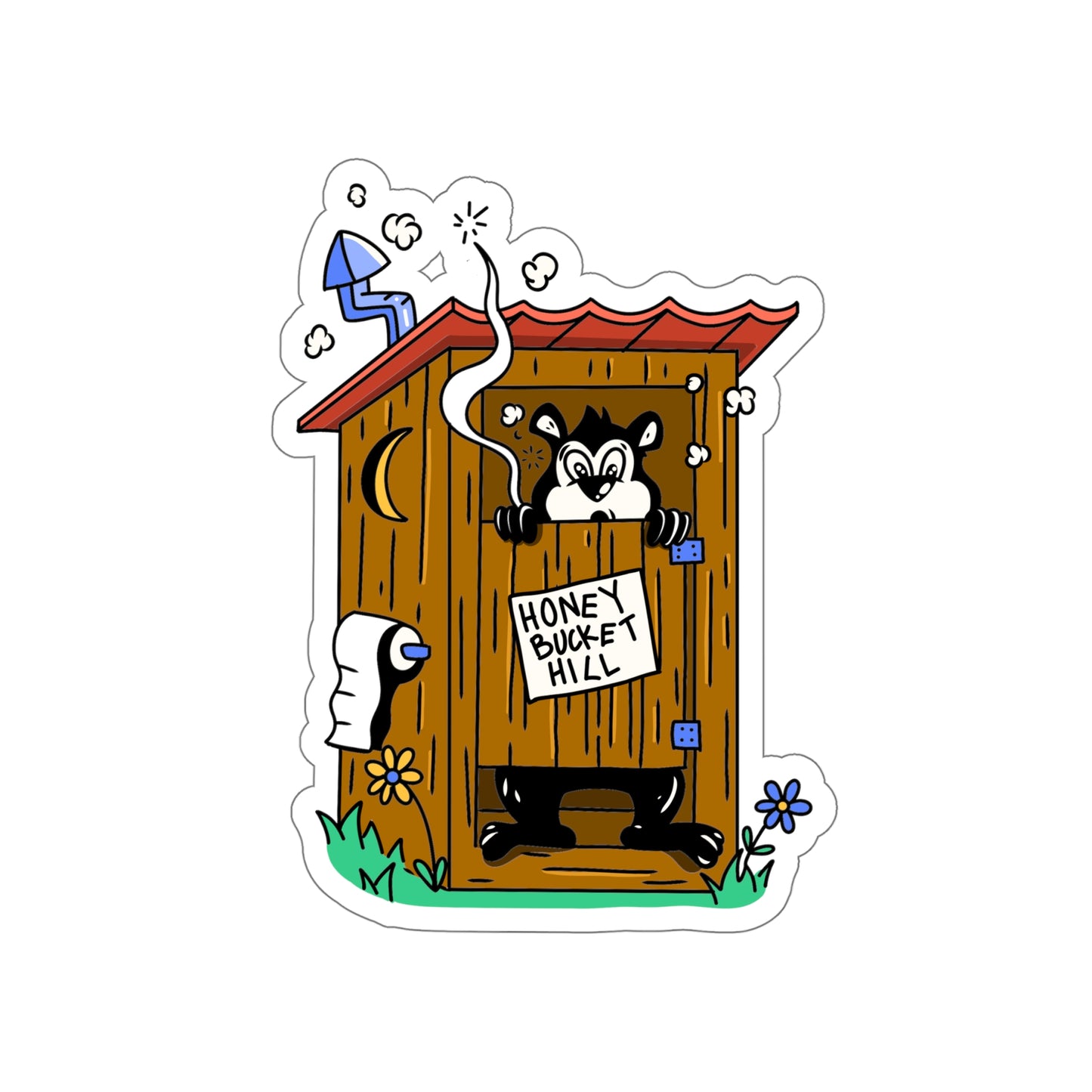 Outhouse Stickers